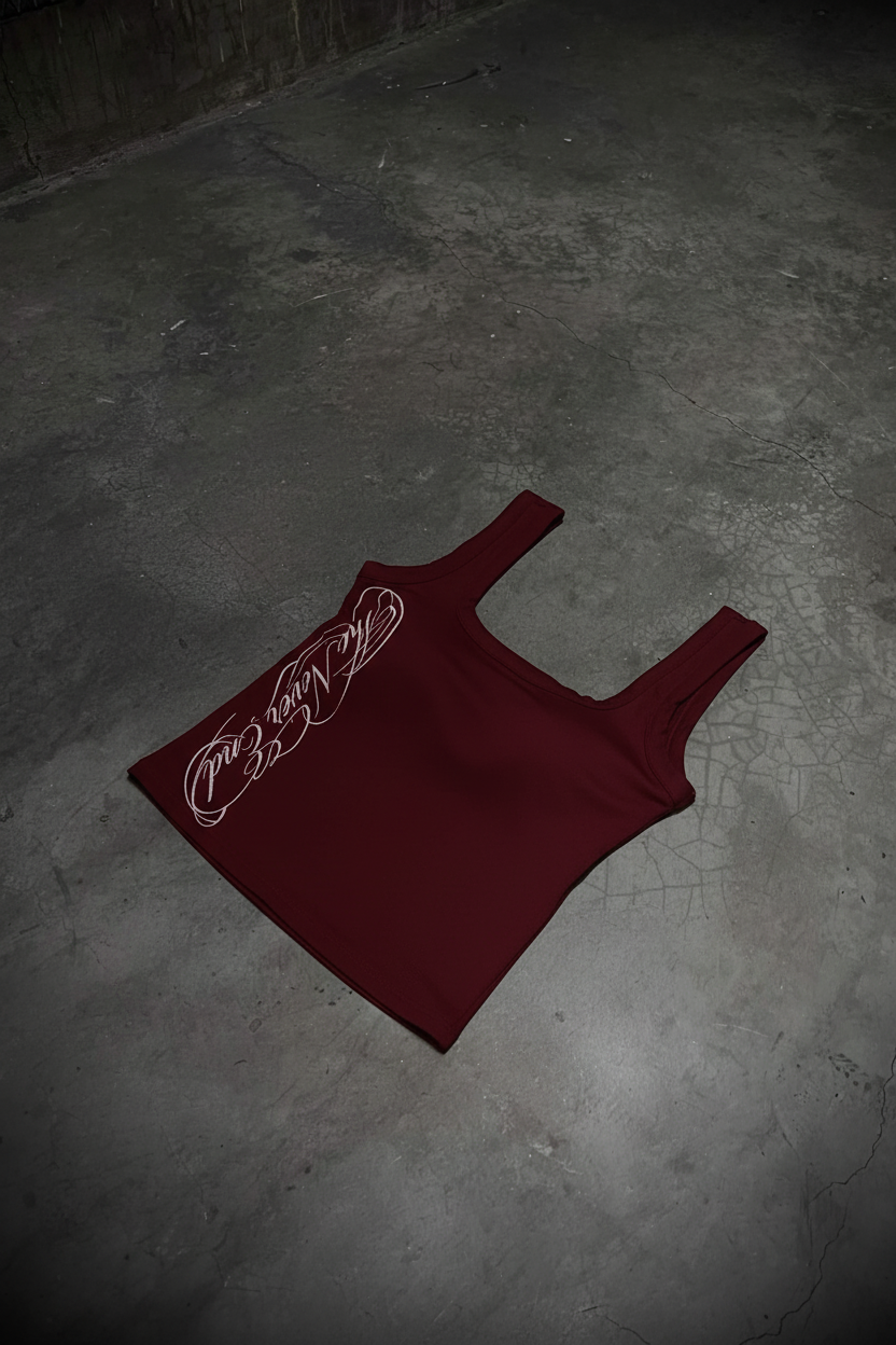 Tank Top Rojo Vino DROP 018